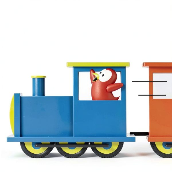 Sammy Bird Trains for Preschoolers, English, Print Replica-0