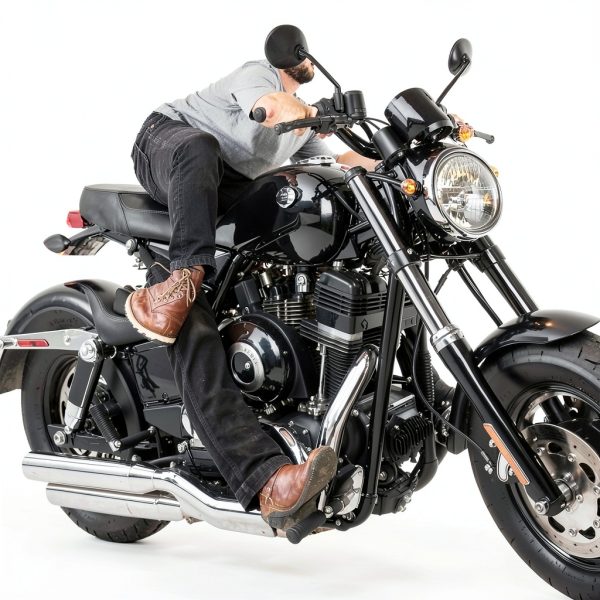 PBYMT Footboard Pad for Harley Touring Motorcycle Rubber 4.1x11.8-7