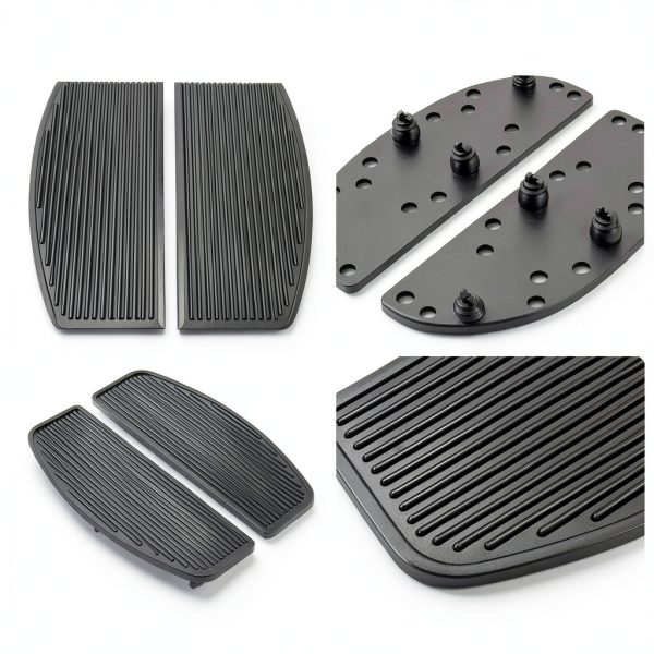 PBYMT Footboard Pad for Harley Touring Motorcycle Rubber 4.1x11.8-1