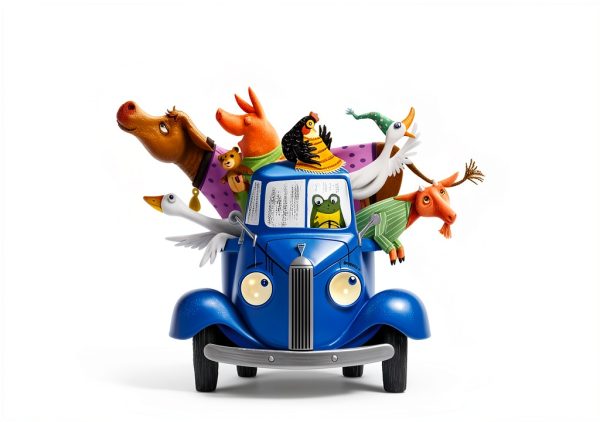 Little Blue Truck Farm Book by Clarion – 32 Page Story-0