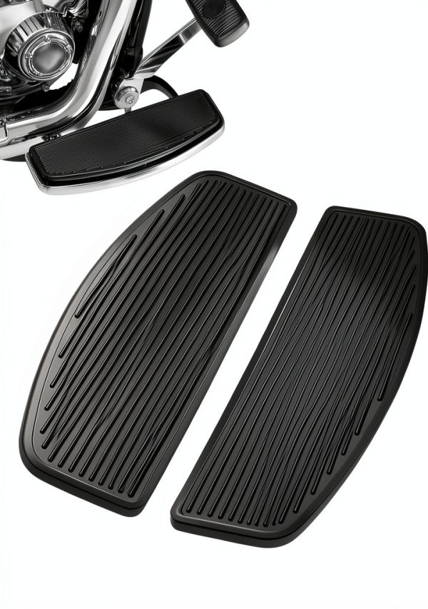PBYMT Footboard Pad for Harley Touring Motorcycle Rubber 4.1x11.8-0