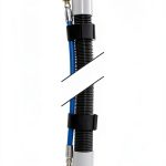 EDIC 2540AC-HP 25' Vacuum Hose & Solution Line Assembly for Portable Carpet Extractors-0