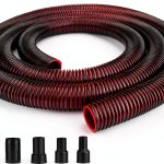 Shop-Vac Premium Universal Vacuum Hose 12ft Red for DeWalt Husky-0