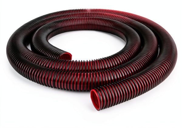 Shop-Vac Premium Universal Vacuum Hose 12ft Red for DeWalt Husky-1